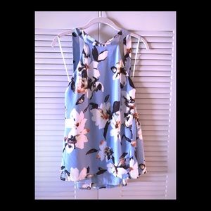 SUGAR LIPS FLORAL BLOUSE